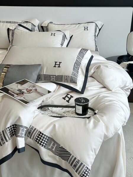 Постельное белье HERMES home collection LUX PREMIUM